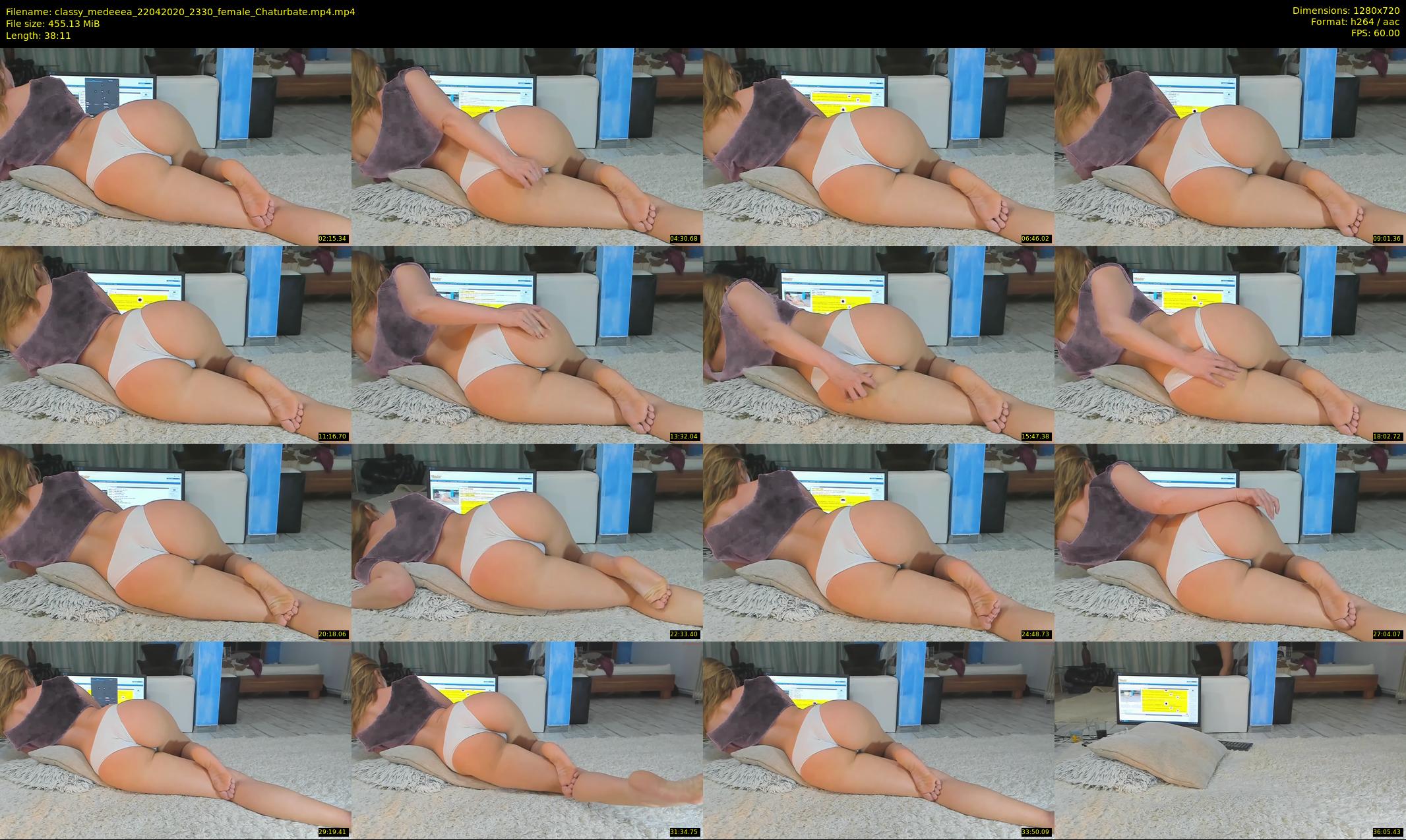 classy_medeeea — 39 minute Chaturbate female cam show recording, 720p, Apr 22, 2020