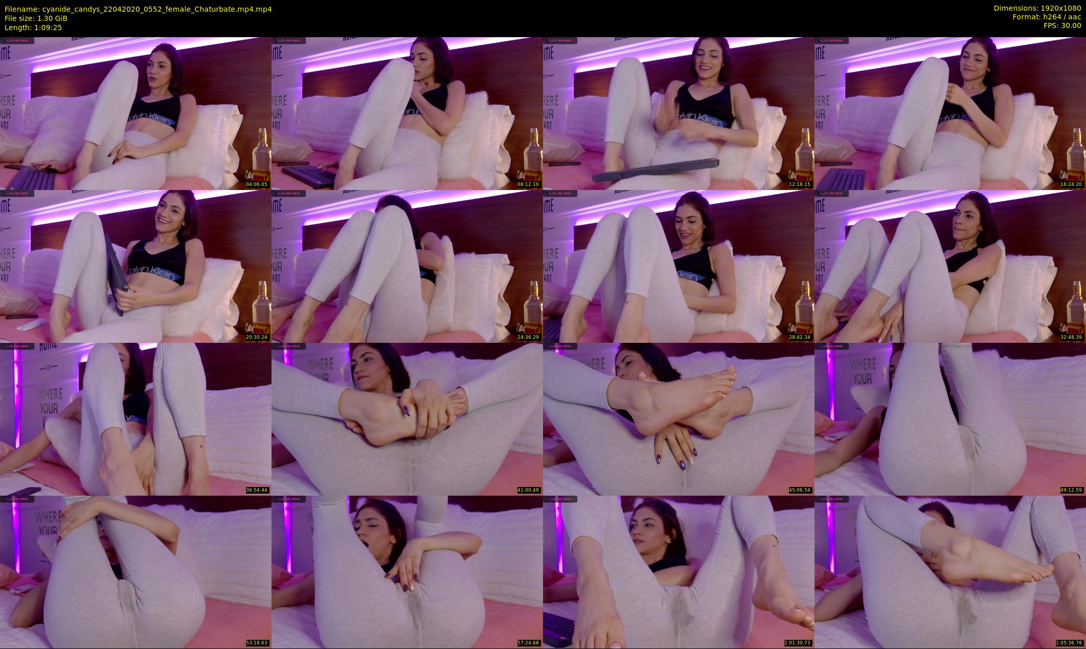 cyanide_candys — 70 minute Chaturbate female cam show recording, 1080p, Apr 22, 2020