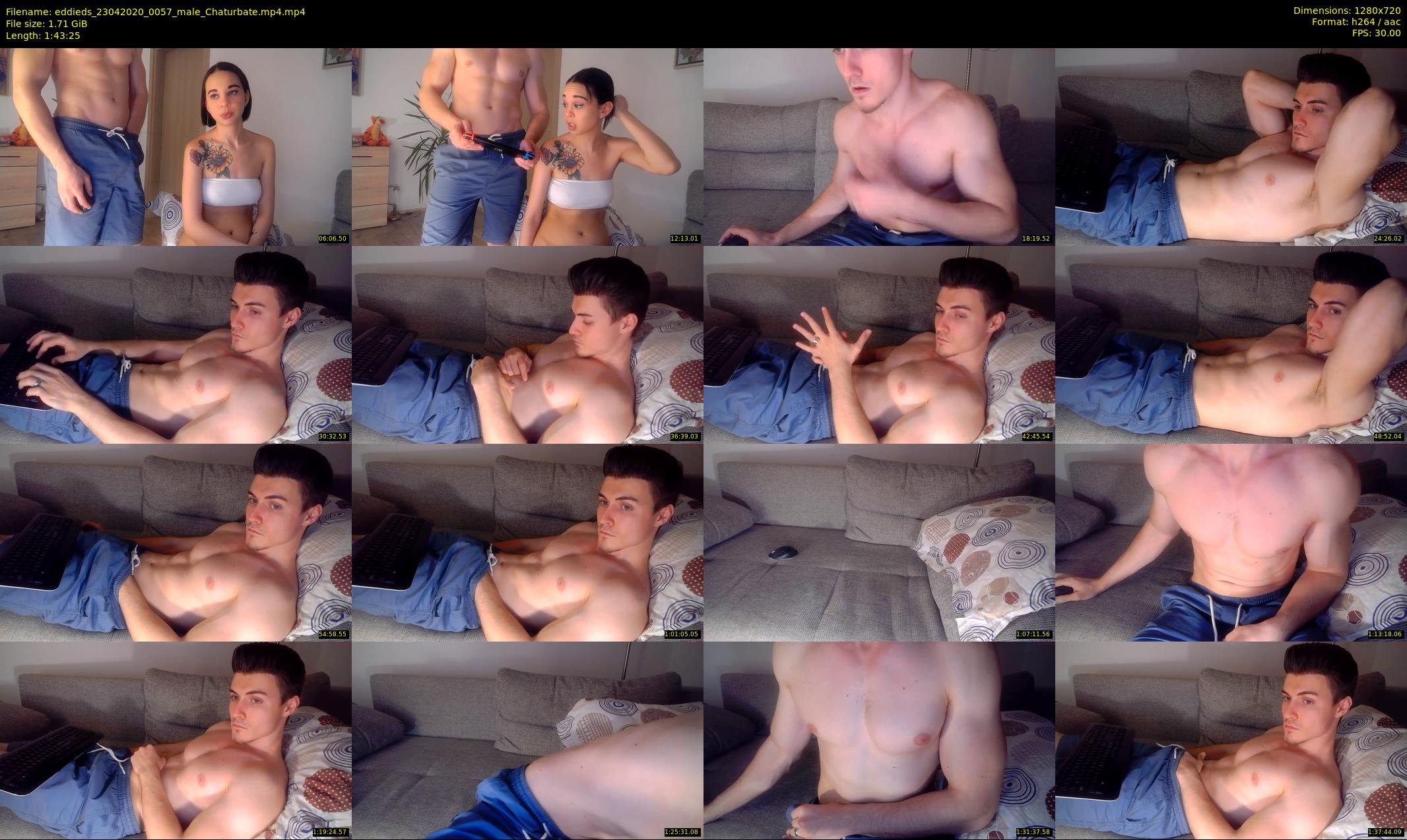 eddieds — 104 minute Chaturbate male cam show recording, 720p, Apr 23, 2020