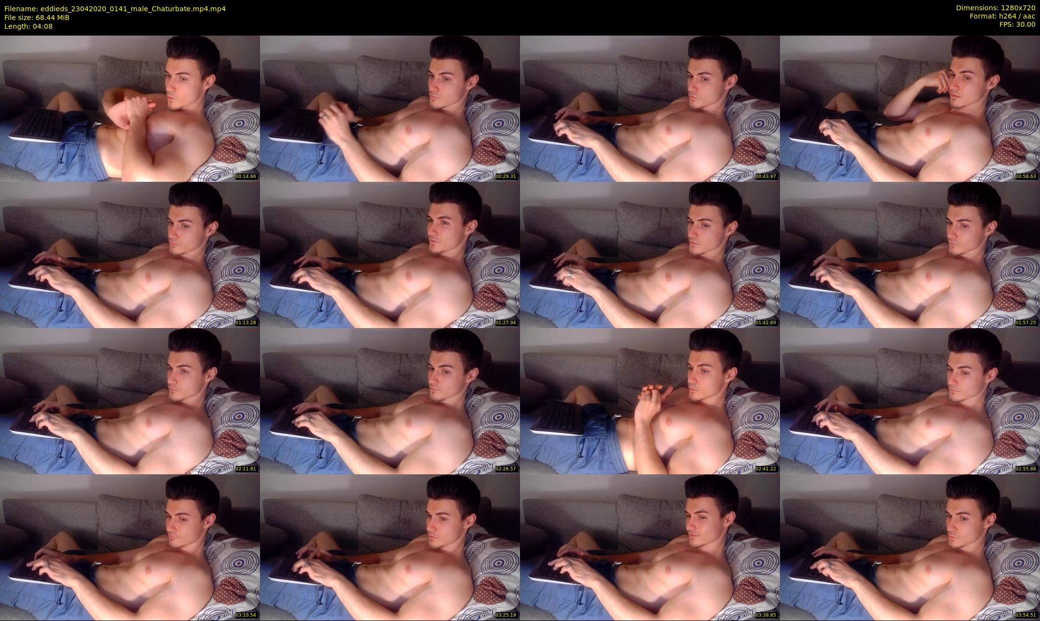 eddieds — 5 minute Chaturbate male cam show recording, 720p, Apr 23, 2020
