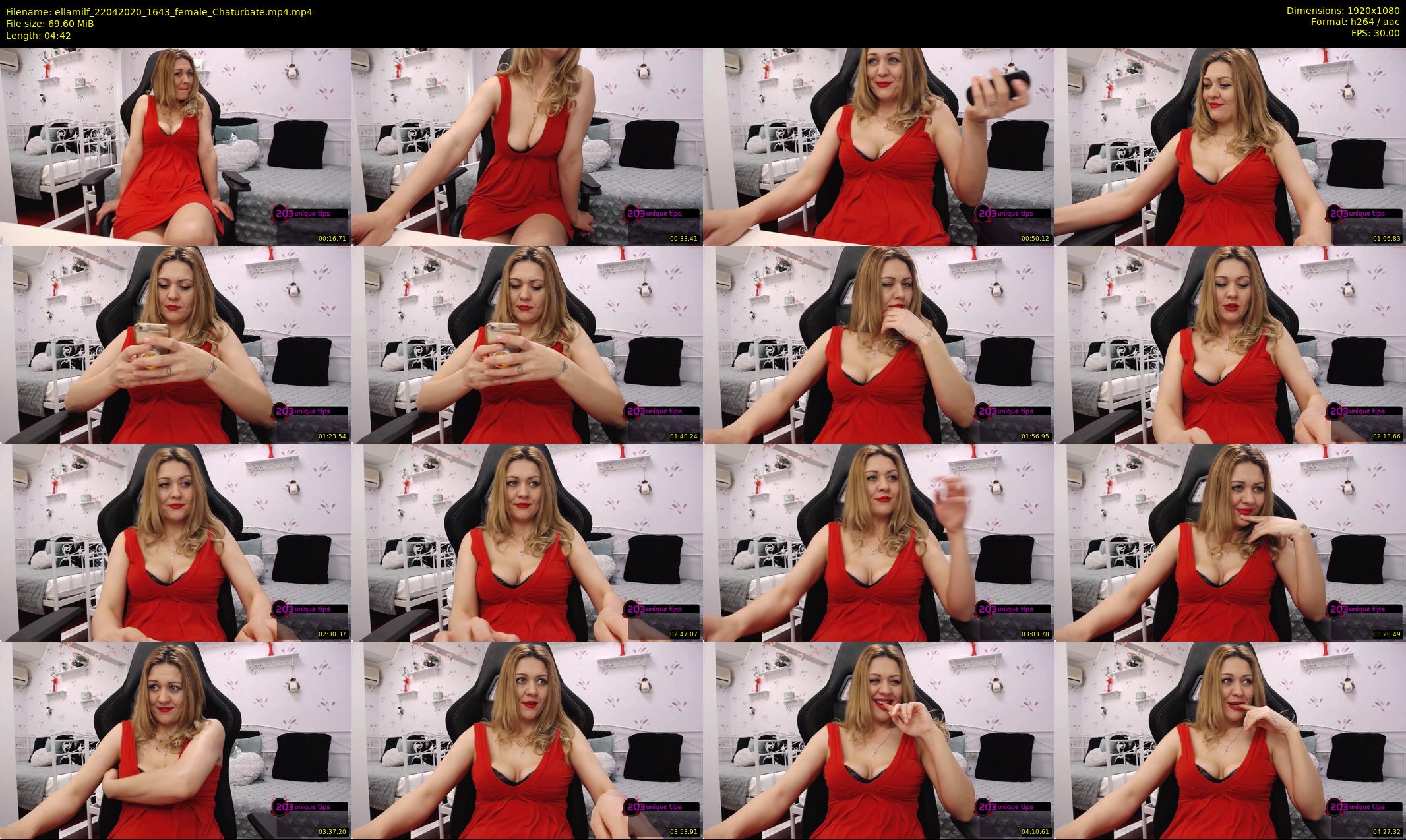 ellamilf — 5 minute Chaturbate female cam show recording, 1080p, Apr 22, 2020