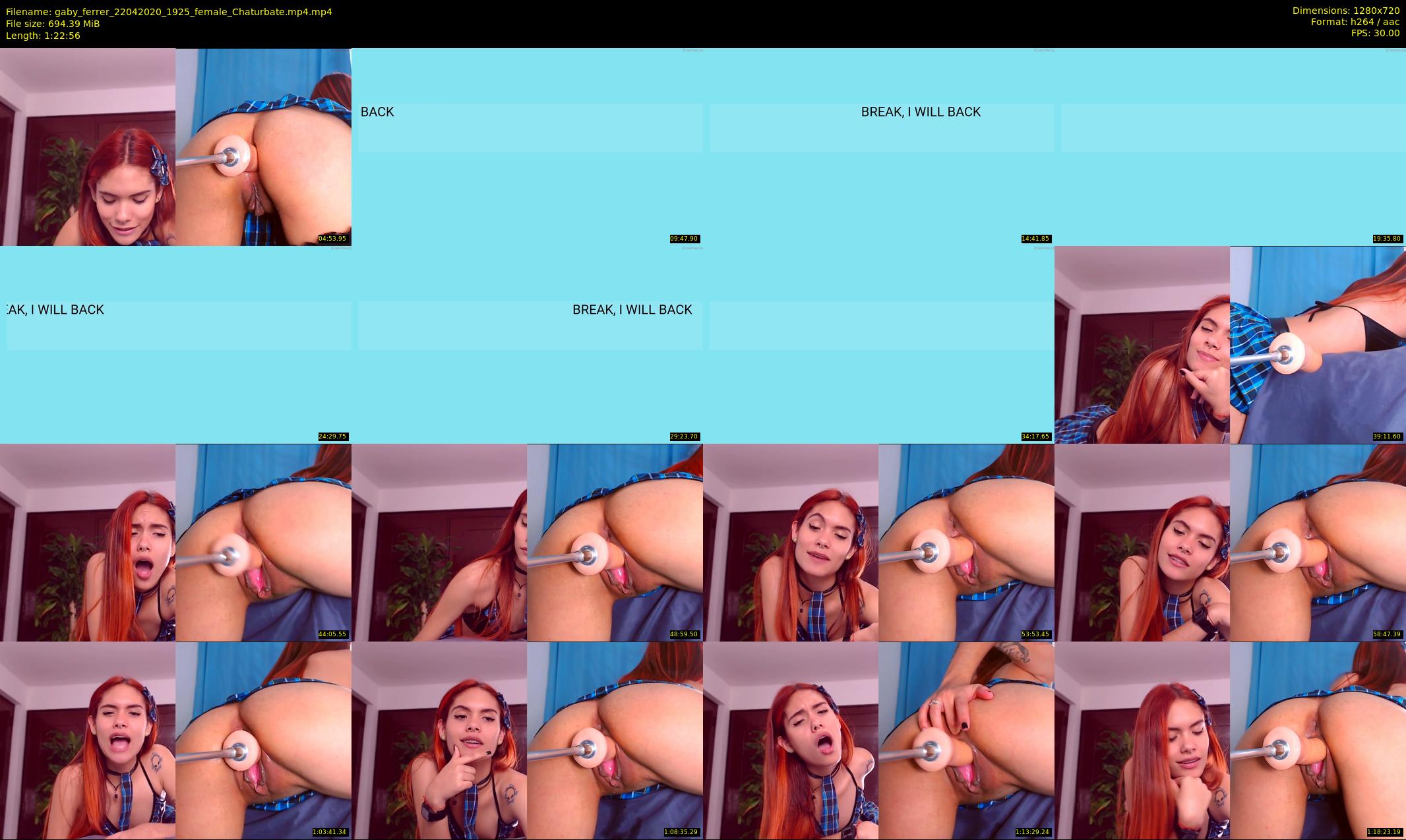gaby_ferrer — 83 minute Chaturbate female cam show recording, 720p, Apr 22, 2020