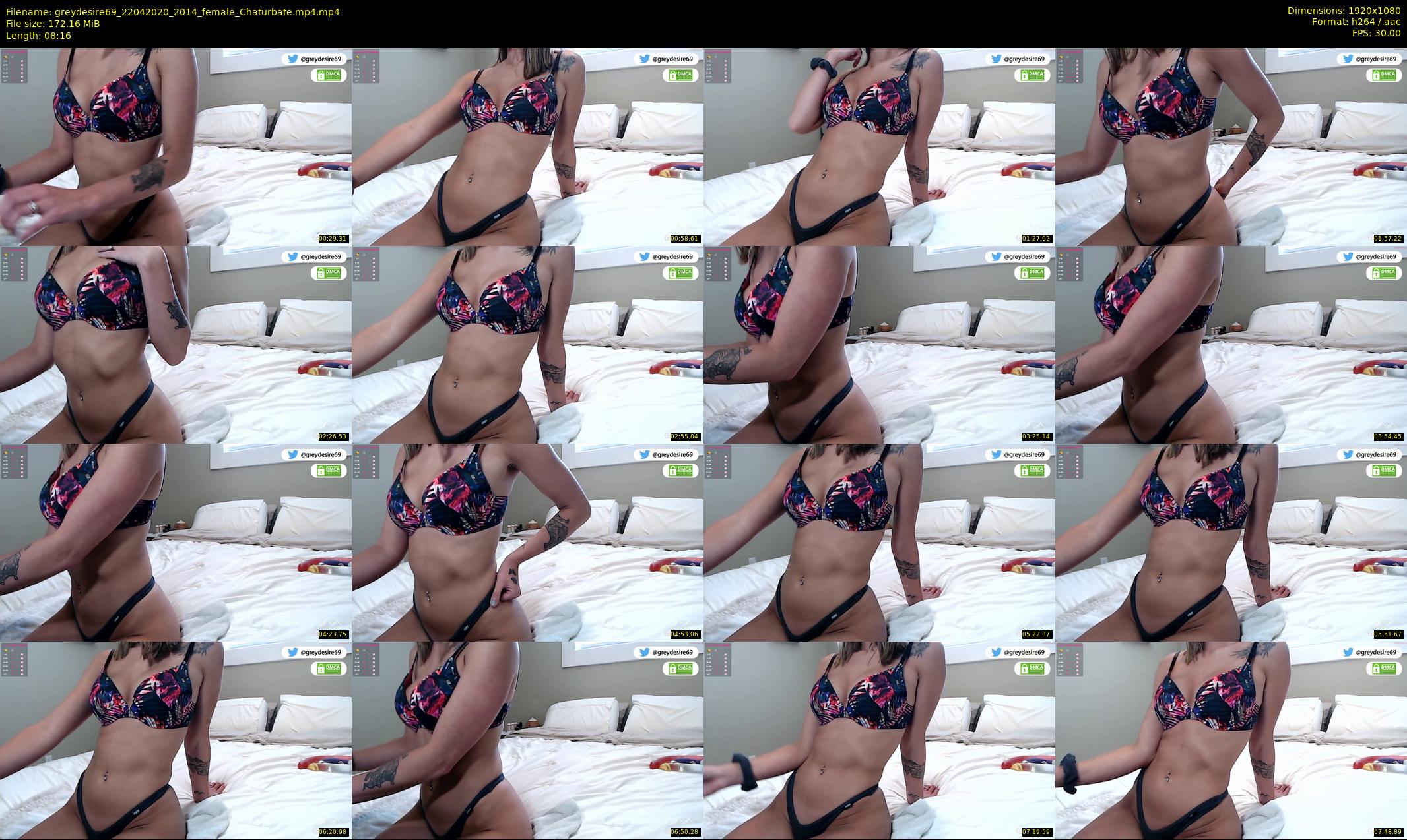 greydesire69 — 9 minute Chaturbate female cam show recording, 1080p, Apr 22, 2020