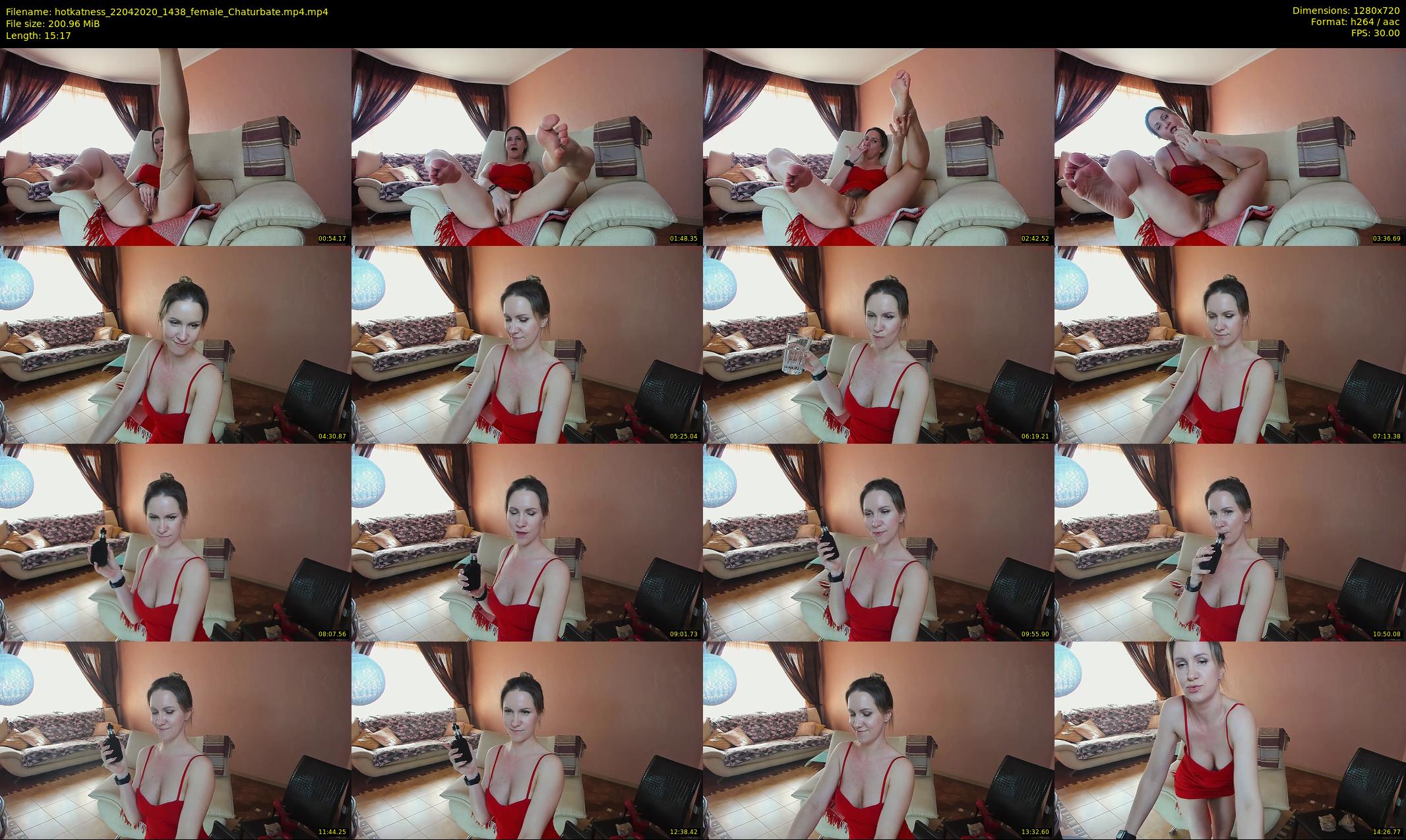 hotkatness — 16 minute Chaturbate female cam show recording, 720p, Apr 22, 2020