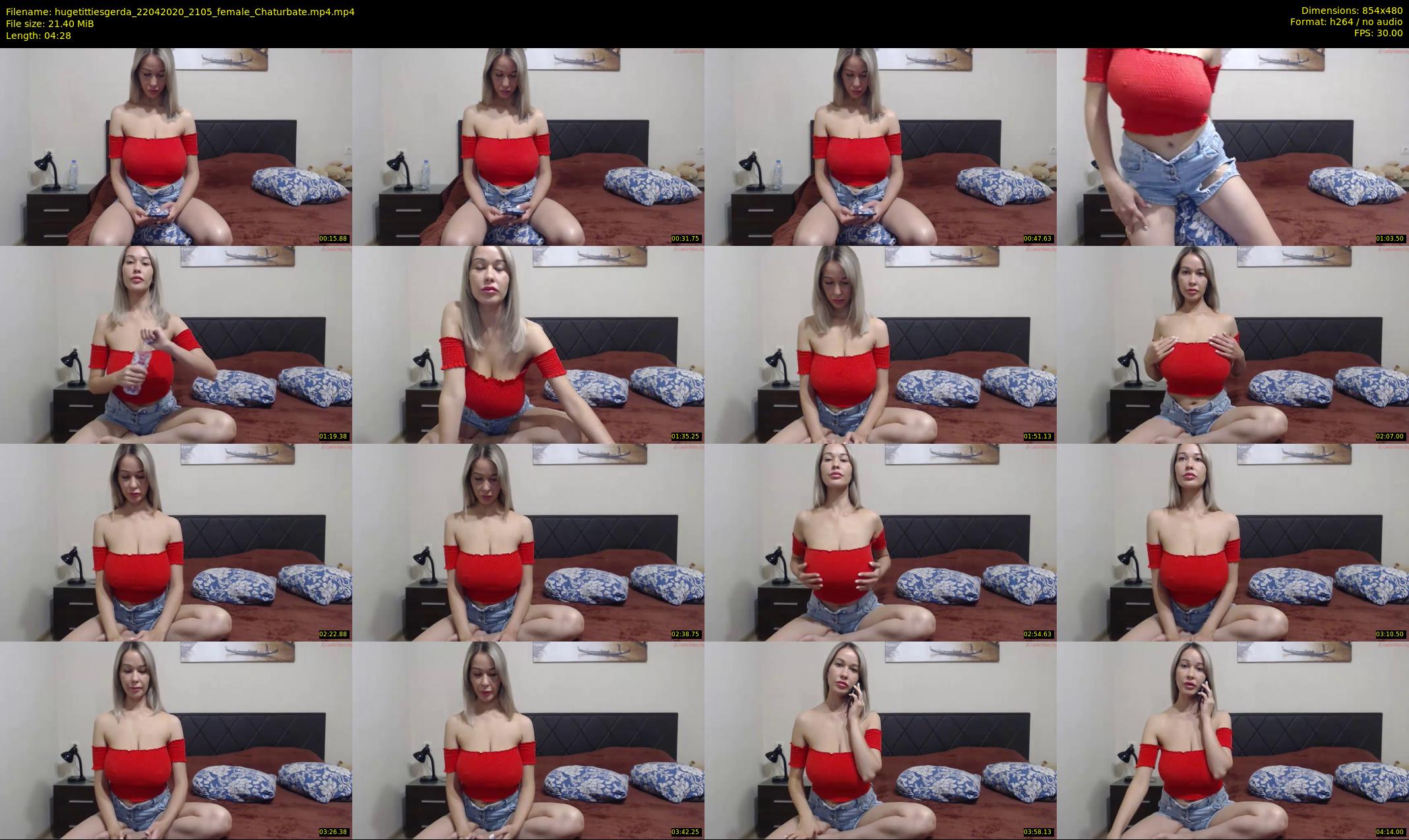 hugetittiesgerda — 5 minute Chaturbate female cam show recording, 480p, Apr 22, 2020