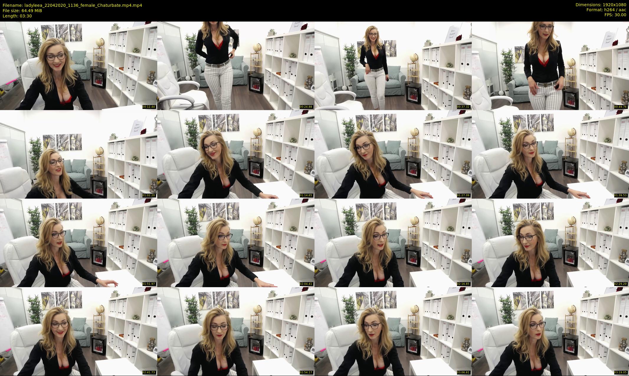 ladyleea — 4 minute Chaturbate female cam show recording, 1080p, Apr 22, 2020