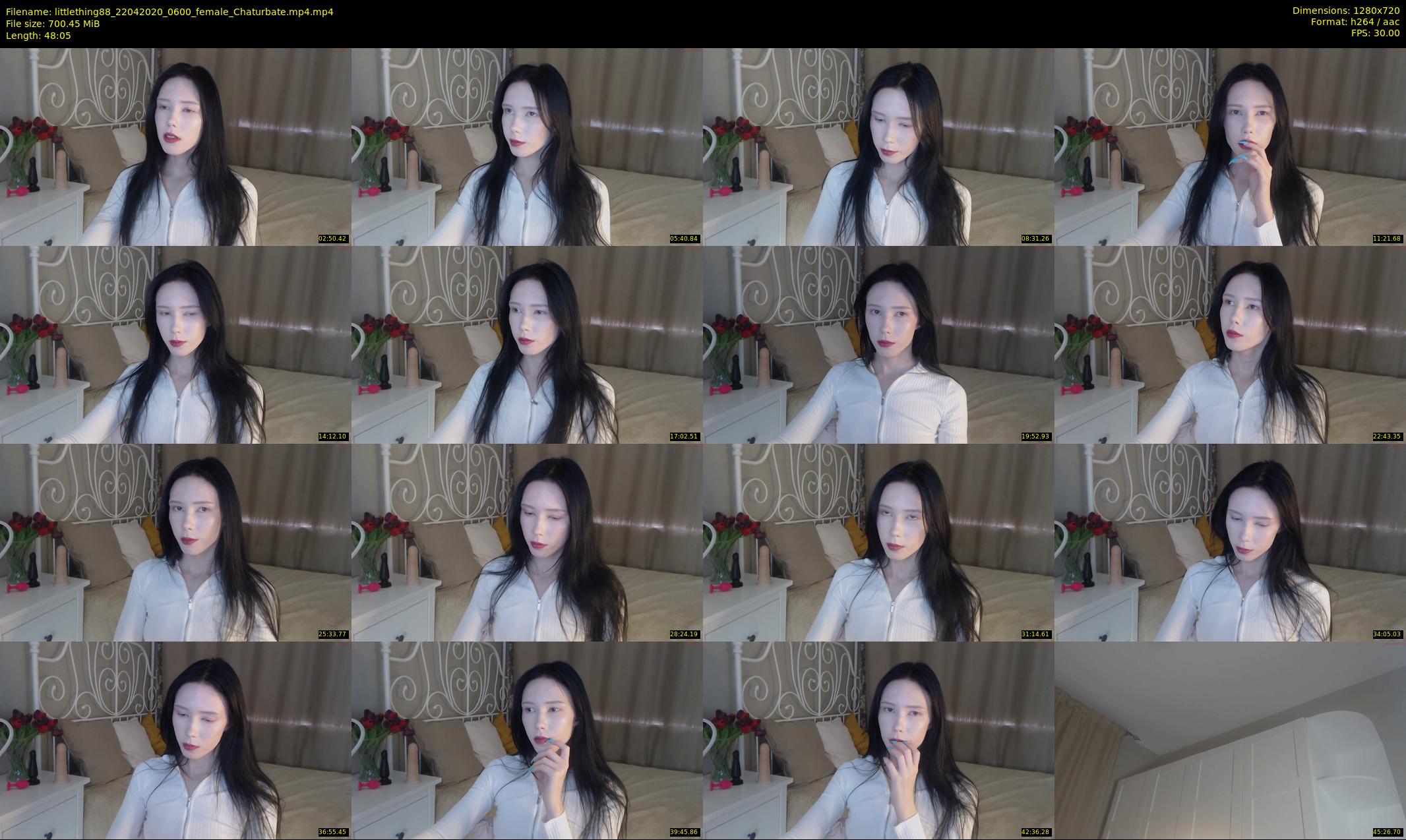 littlething88 — 49 minute Chaturbate female cam show recording, 720p, Apr 22, 2020