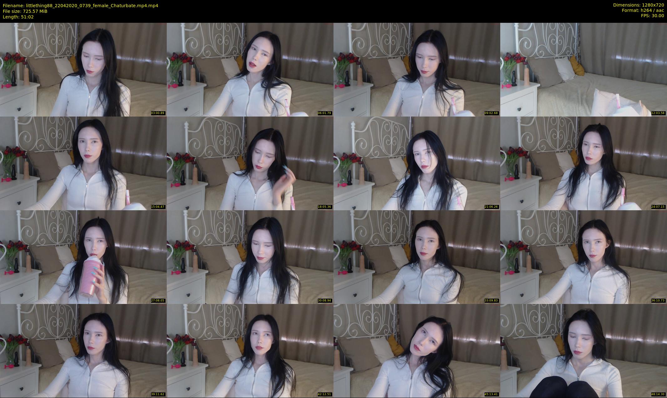 littlething88 — 52 minute Chaturbate female cam show recording, 720p, Apr 22, 2020
