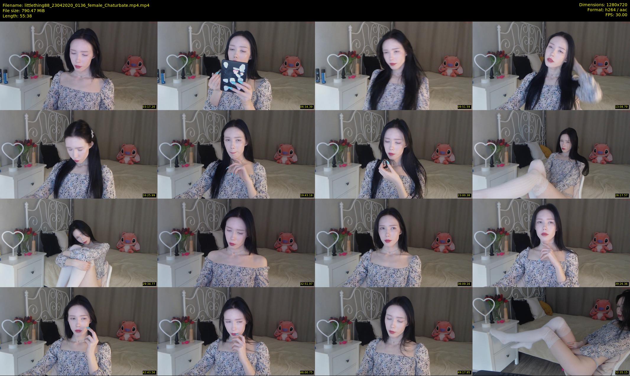 littlething88 — 56 minute Chaturbate female cam show recording, 720p, Apr 23, 2020
