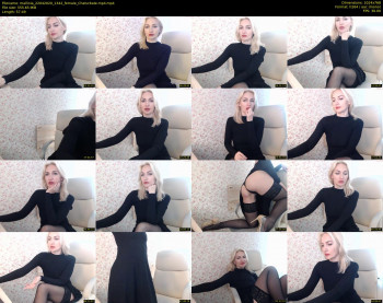 mallinia — 58 minute Chaturbate female cam show recording, 720p, Apr 22, 2020