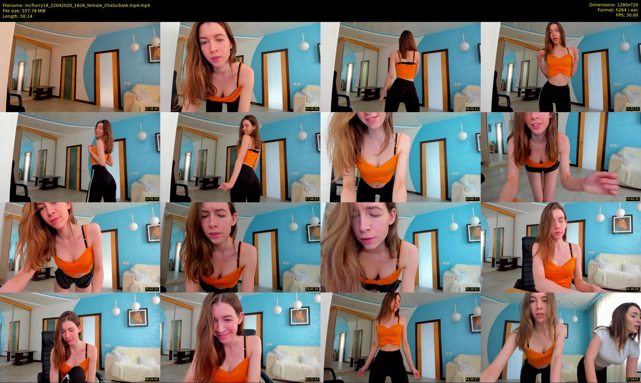 mcflurry18 — 51 minute Chaturbate female cam show recording, 720p, Apr 22, 2020