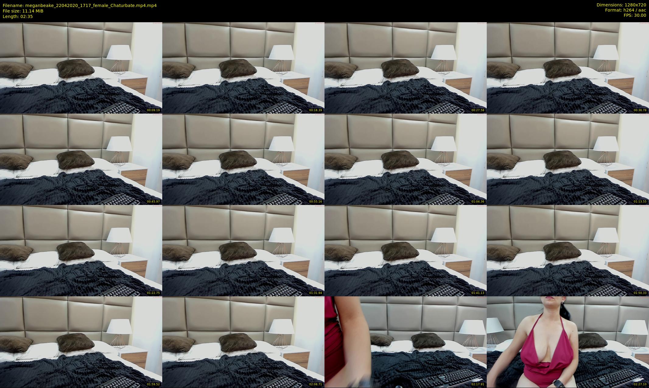 meganbeake — 3 minute Chaturbate female cam show recording, 720p, Apr 22, 2020
