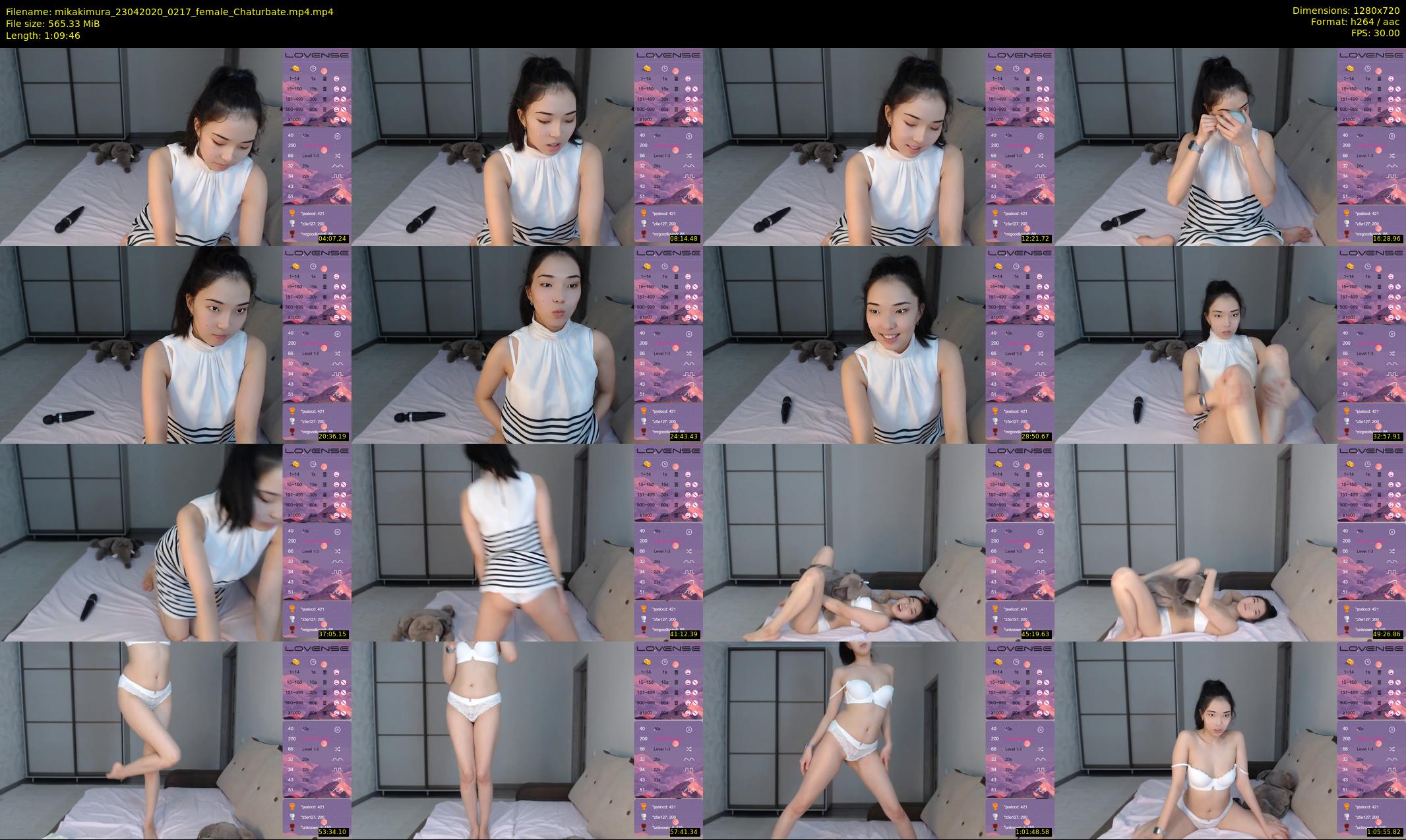 mikakimura — 70 minute Chaturbate female cam show recording, 720p, Apr 23, 2020