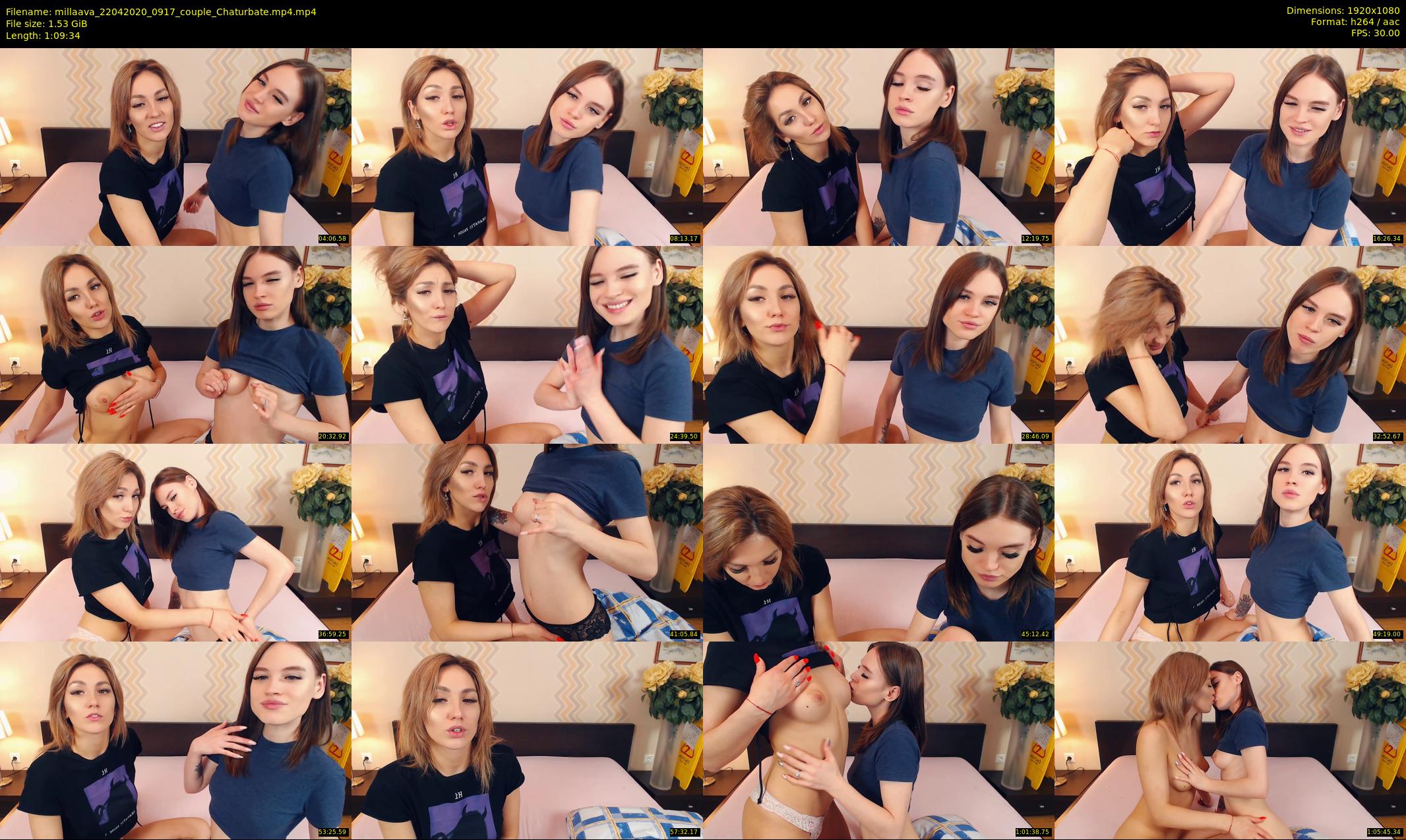 millaava — 70 minute Chaturbate female cam show recording, 1080p, Apr 22, 2020