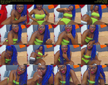 naomi_king — 25 minute Chaturbate female cam show recording, 480p, Apr 22, 2020
