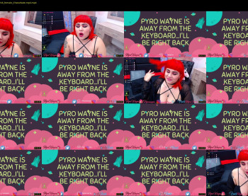 pyrowayne — 54 minute Chaturbate female cam show recording, 720p, Apr 22, 2020