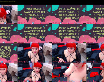 pyrowayne — 54 minute Chaturbate female cam show recording, 720p, Apr 22, 2020