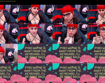 pyrowayne — 54 minute Chaturbate female cam show recording, 720p, Apr 22, 2020