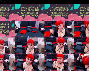 pyrowayne — 54 minute Chaturbate female cam show recording, 720p, Apr 22, 2020