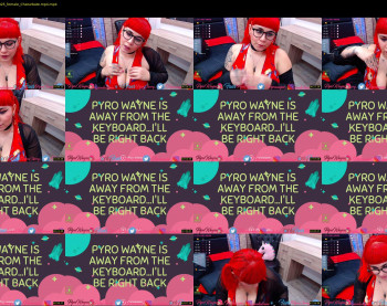 pyrowayne — 54 minute Chaturbate female cam show recording, 720p, Apr 23, 2020