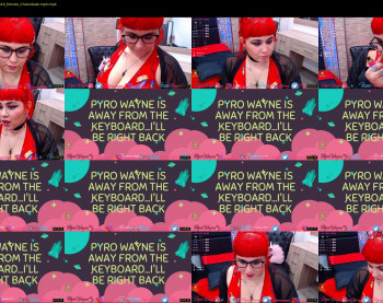pyrowayne — 54 minute Chaturbate female cam show recording, 720p, Apr 23, 2020