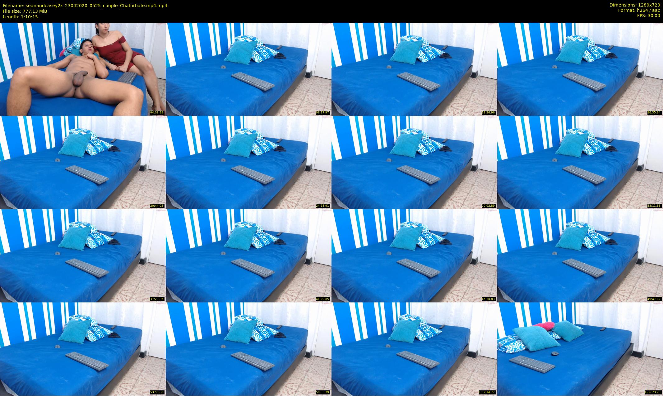 seanandcasey2k — 71 minute Chaturbate couple cam show recording, 720p, Apr 23, 2020