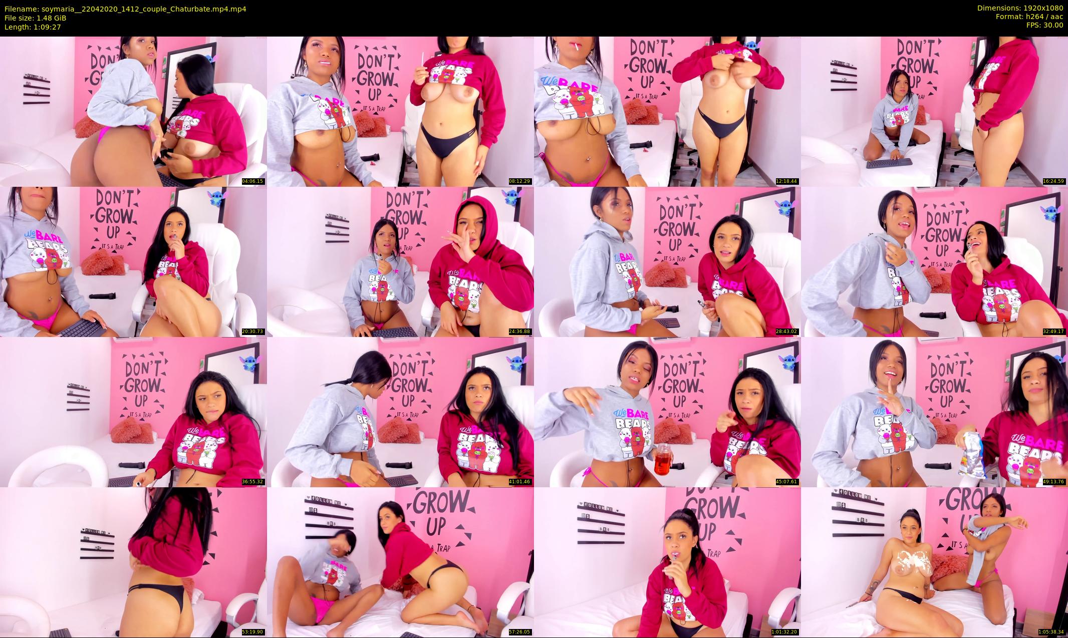 soymaria_ — 70 minute Chaturbate female cam show recording, 1080p, Apr 22, 2020