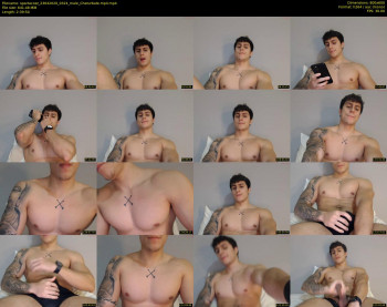 spartacozz — 160 minute Chaturbate male cam show recording, 480p, Apr 23, 2020