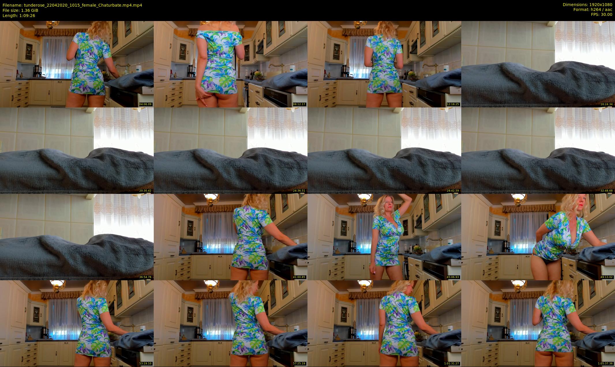 tunderose — 70 minute Chaturbate female cam show recording, 1080p, Apr 22, 2020