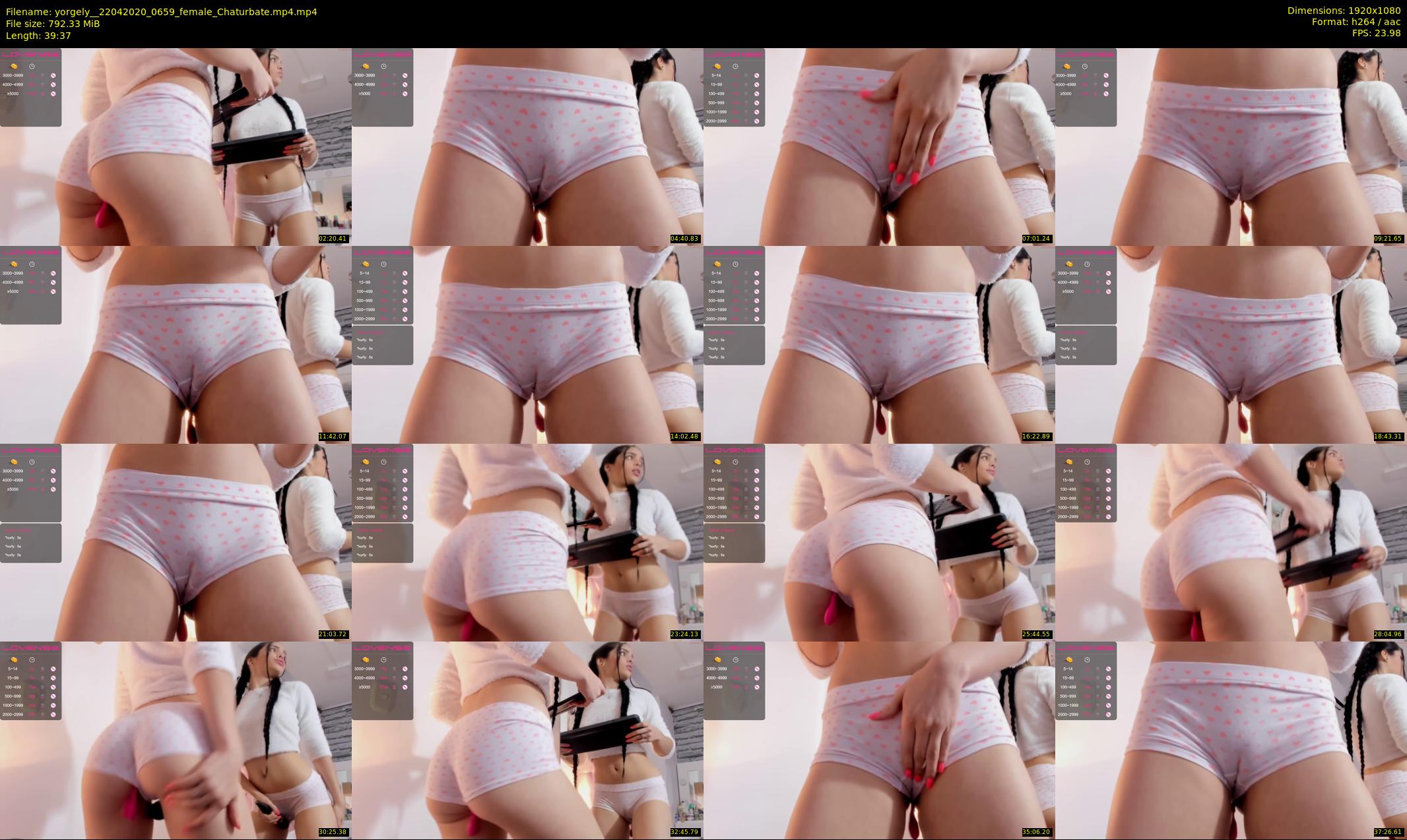 yorgely_ — 40 minute Chaturbate female cam show recording, 1080p, Apr 22, 2020