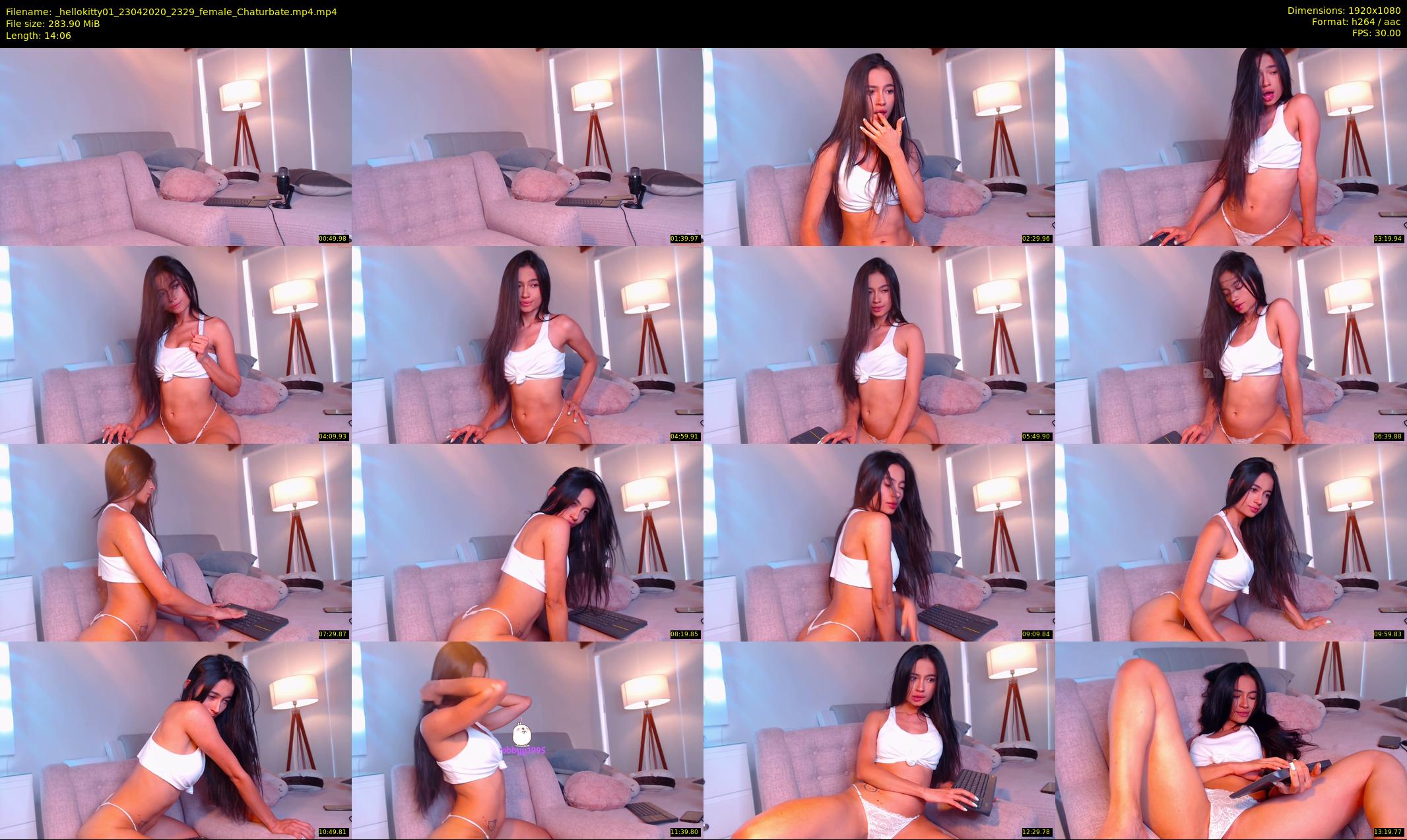 _hellokitty01 — 15 minute Chaturbate female cam show recording, 1080p, Apr 23, 2020