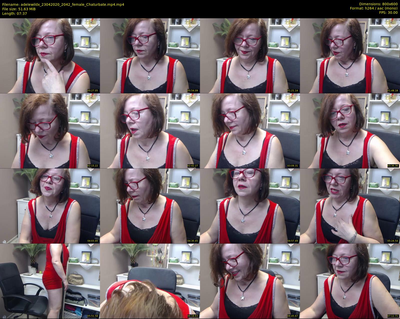 adelewildx — 8 minute Chaturbate female cam show recording, 480p, Apr 23, 2020