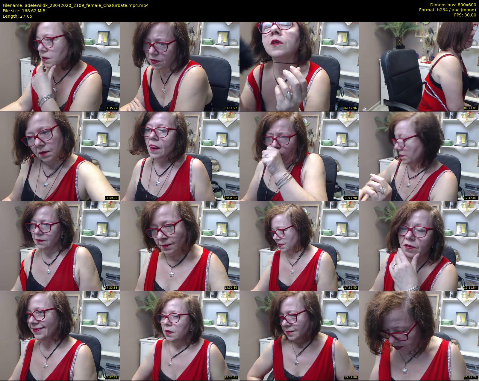 adelewildx — 28 minute Chaturbate female cam show recording, 480p, Apr 23, 2020