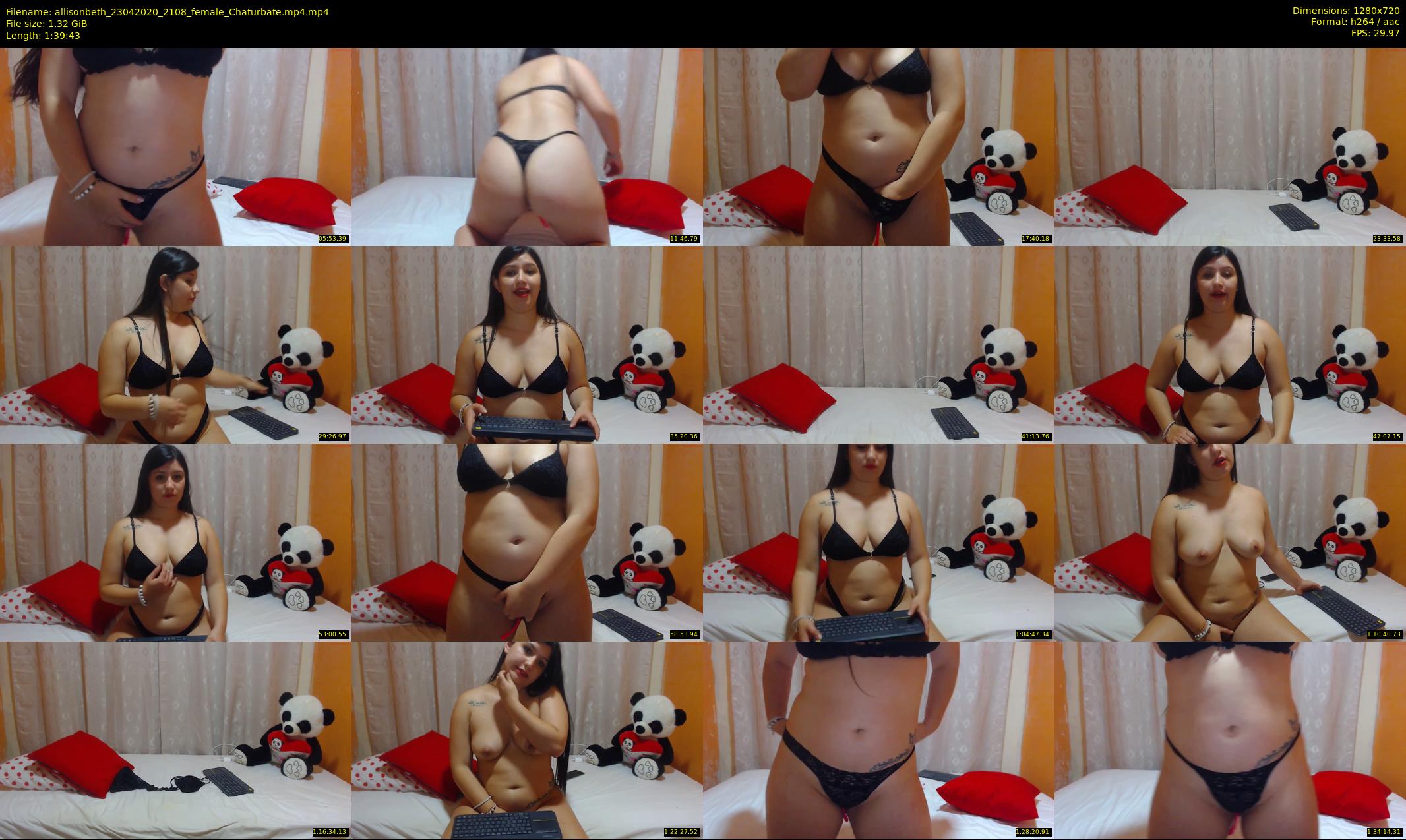 allisonbeth — 100 minute Chaturbate female cam show recording, 720p, Apr 23, 2020