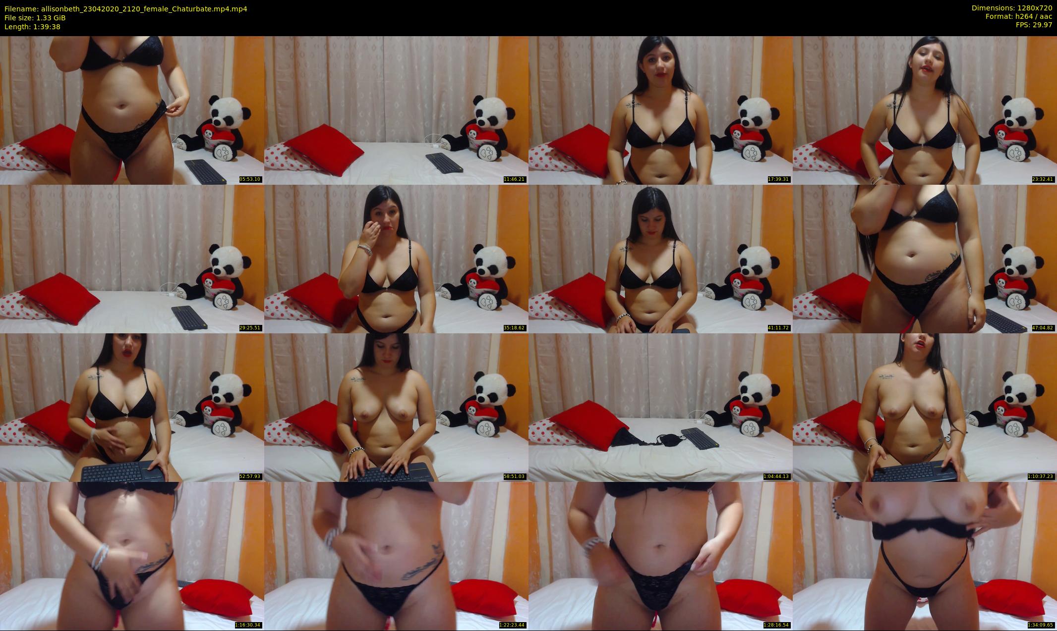 allisonbeth — 100 minute Chaturbate female cam show recording, 720p, Apr 23, 2020