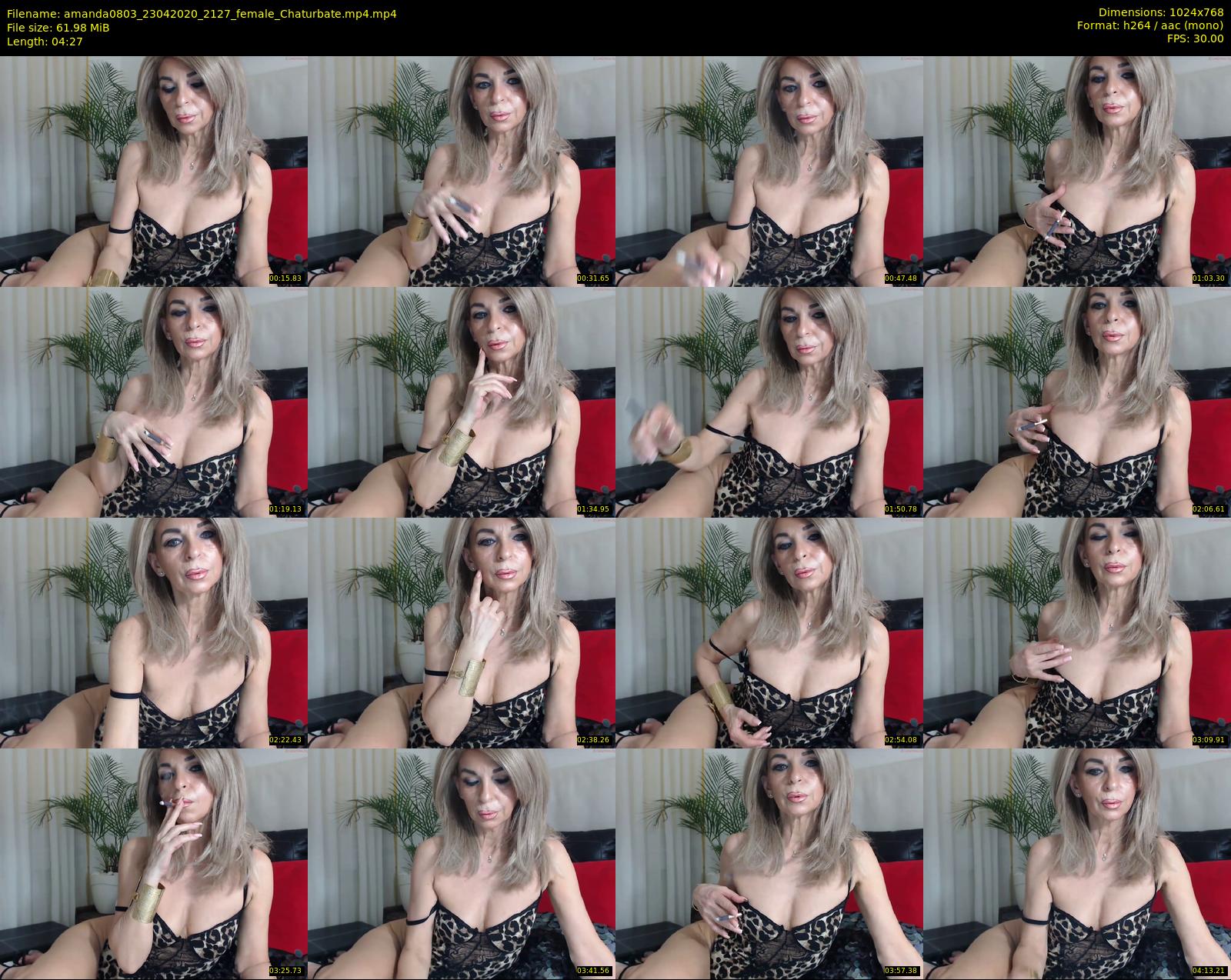 amanda0803 — 5 minute Chaturbate female cam show recording, 720p, Apr 23, 2020