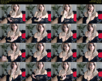 amanda0803 — 5 minute Chaturbate female cam show recording, 720p, Apr 24, 2020