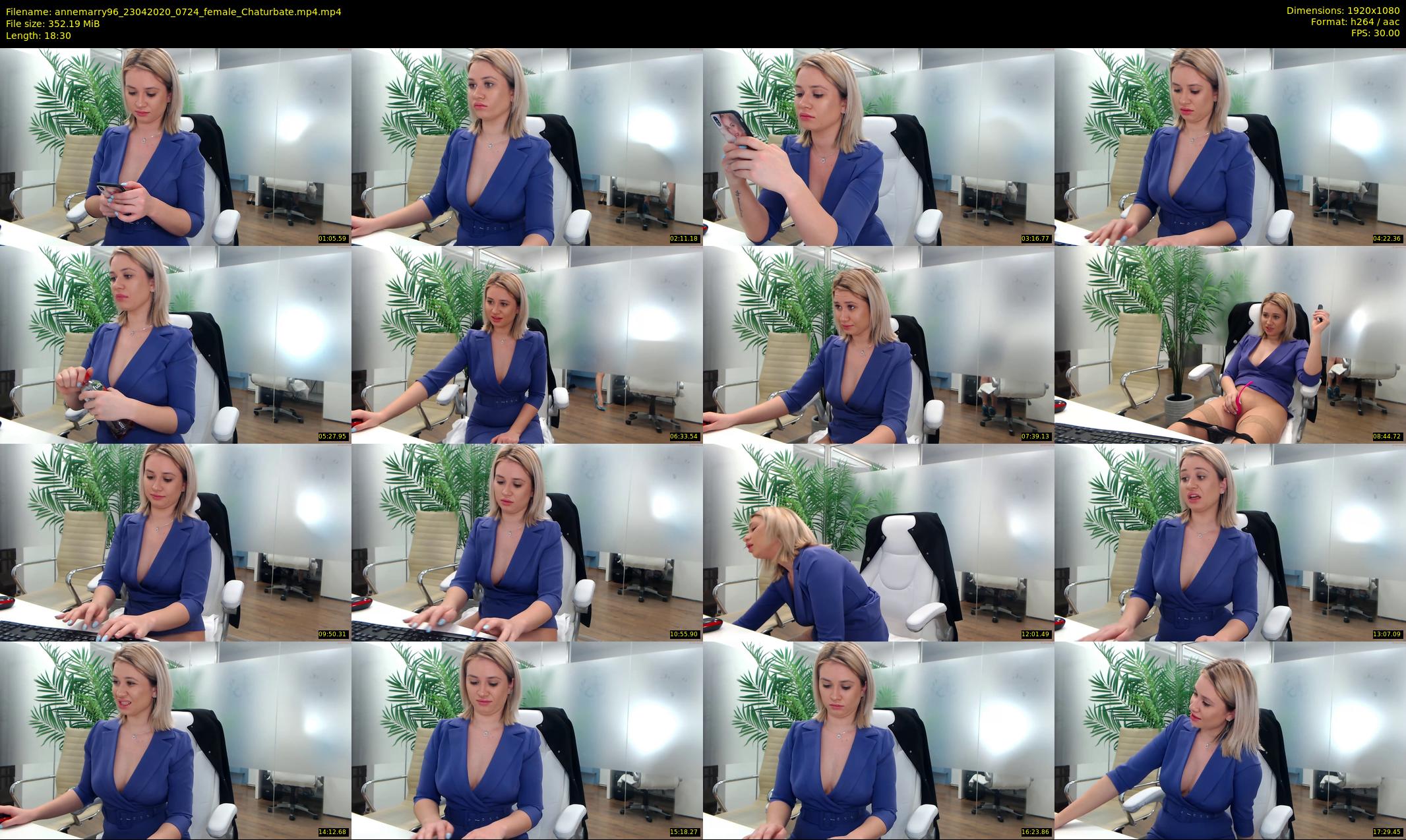 annemarry96 — 19 minute Chaturbate female cam show recording, 1080p, Apr 23, 2020