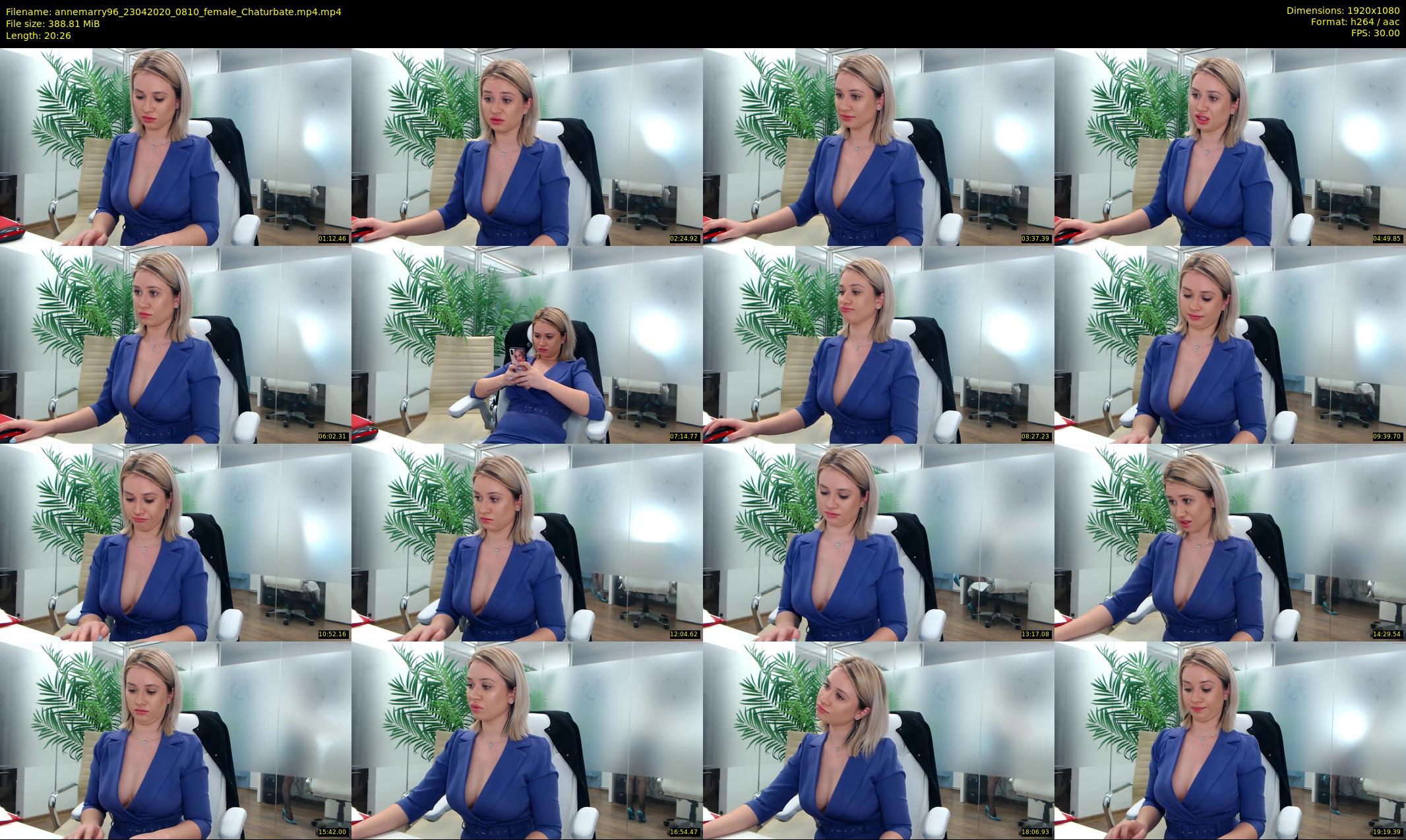 annemarry96 — 21 minute Chaturbate female cam show recording, 1080p, Apr 23, 2020