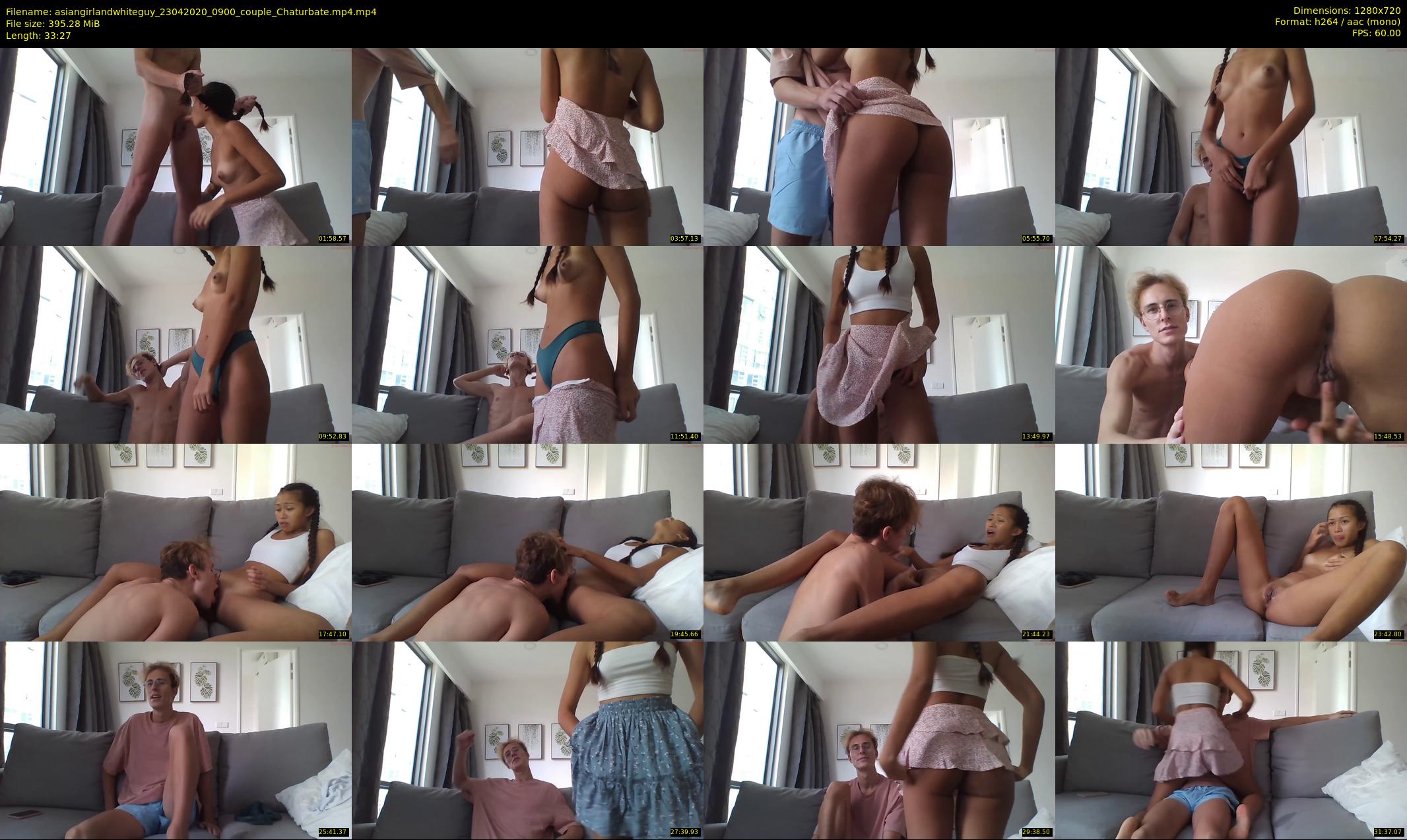 asiangirlandwhiteguy — 34 minute Chaturbate couple cam show recording, 720p, Apr 23, 2020