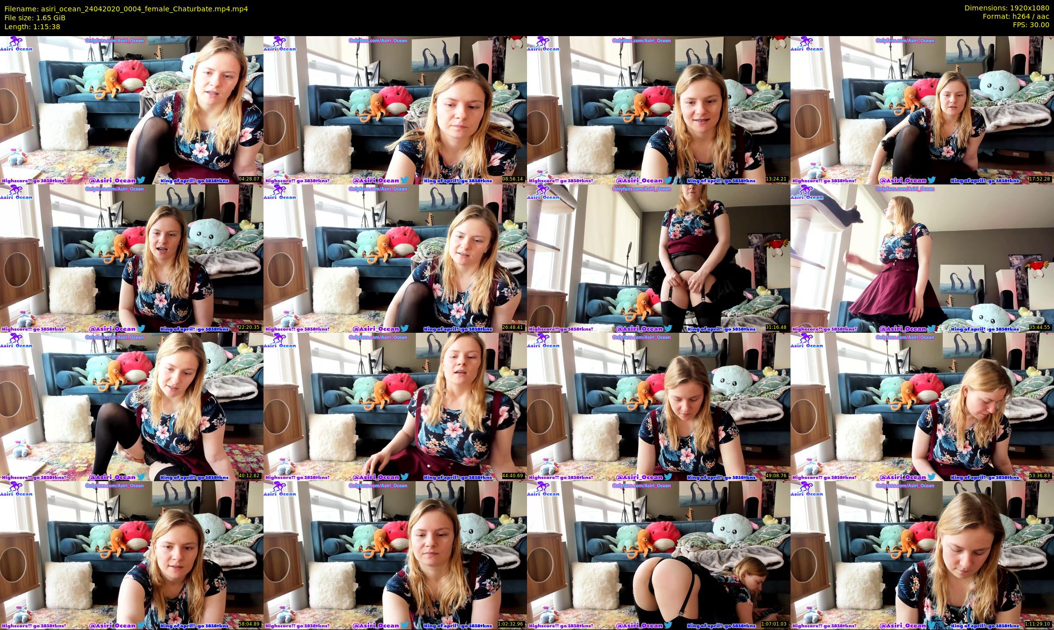 asiri_ocean — 76 minute Chaturbate female cam show recording, 1080p, Apr 24, 2020