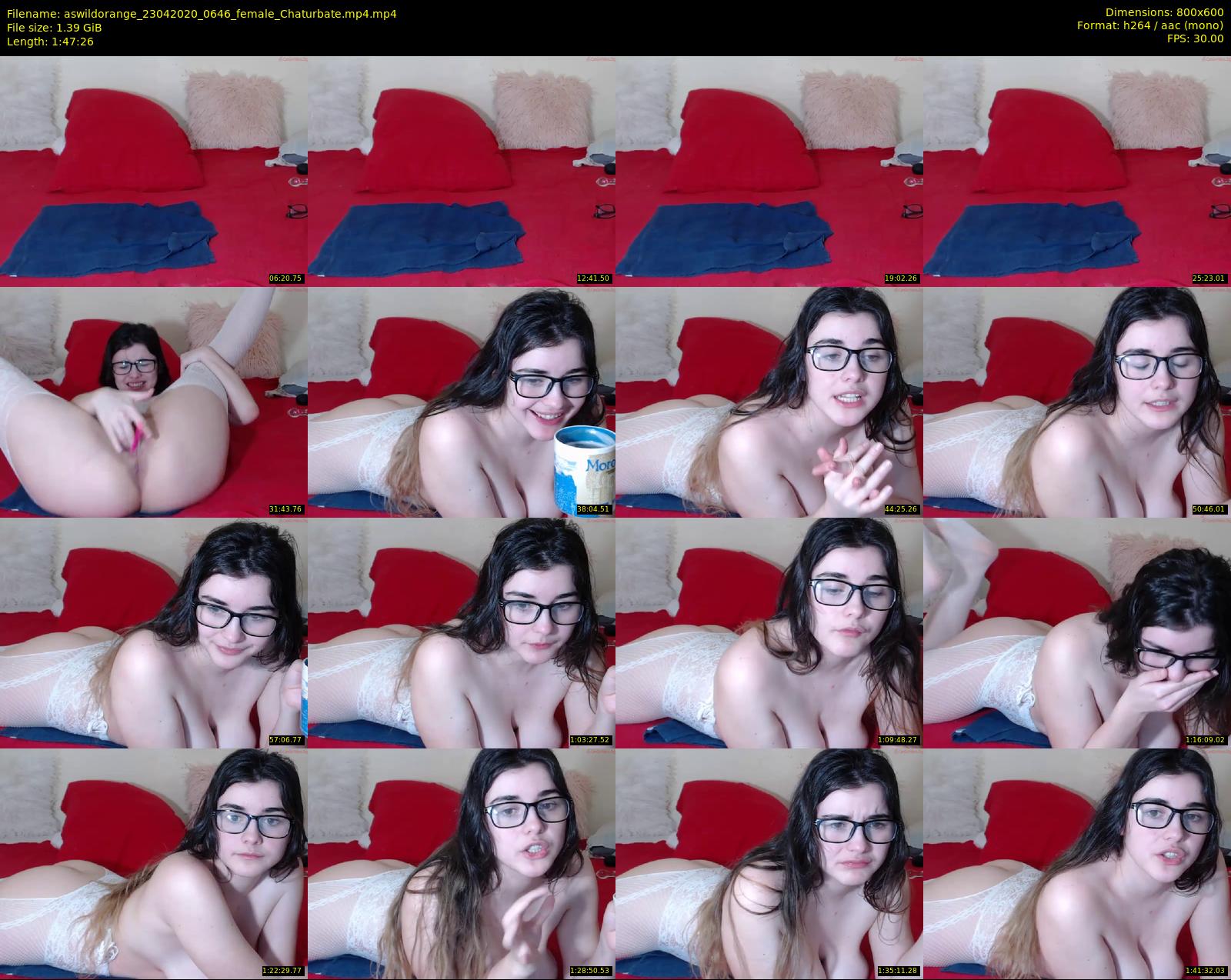 aswildorange — 108 minute Chaturbate female cam show recording, 480p, Apr 23, 2020
