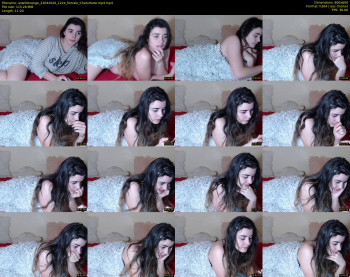 aswildorange — 12 minute Chaturbate female cam show recording, 480p, Apr 23, 2020