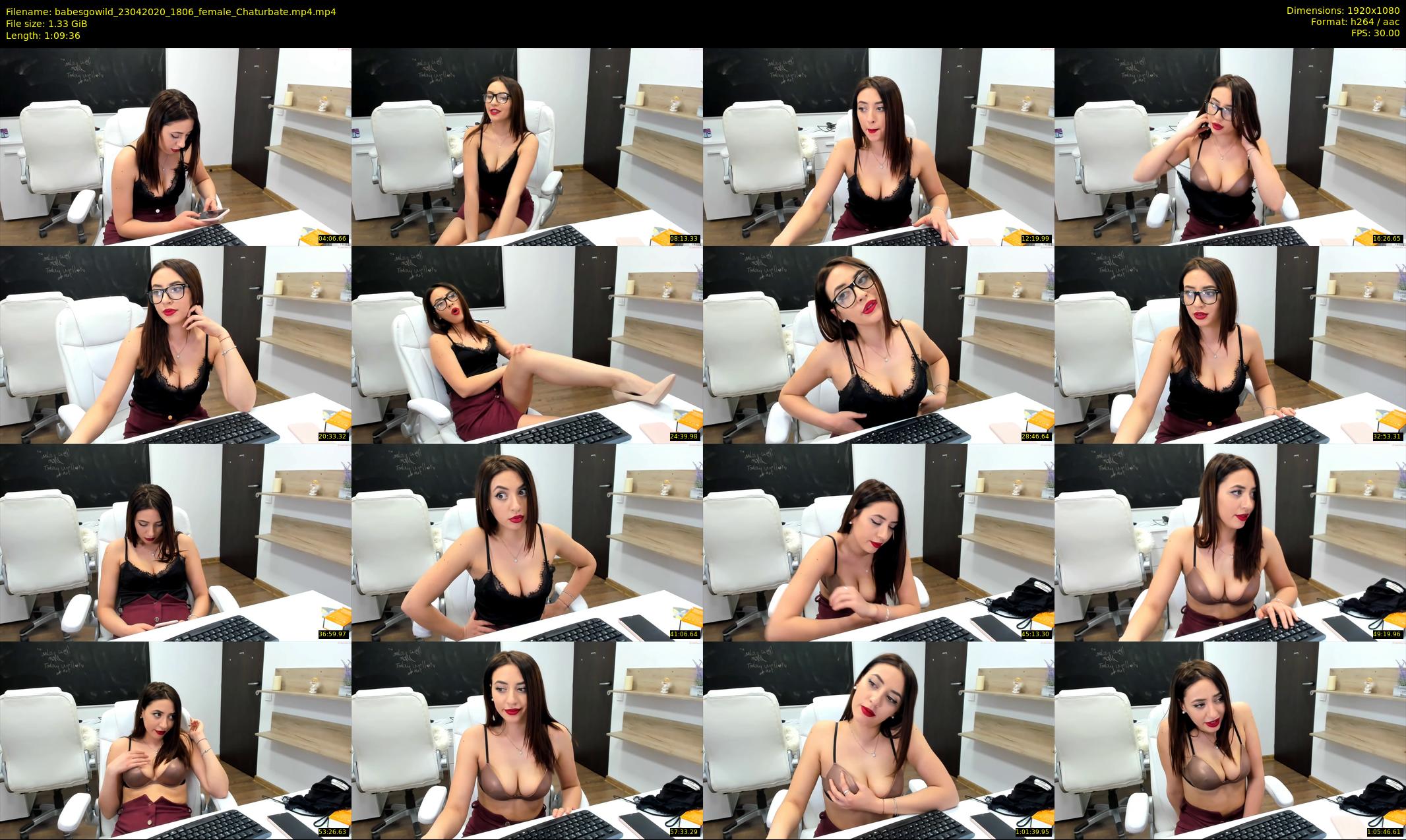 babesgowild — 70 minute Chaturbate couple cam show recording, 1080p, Apr 23, 2020
