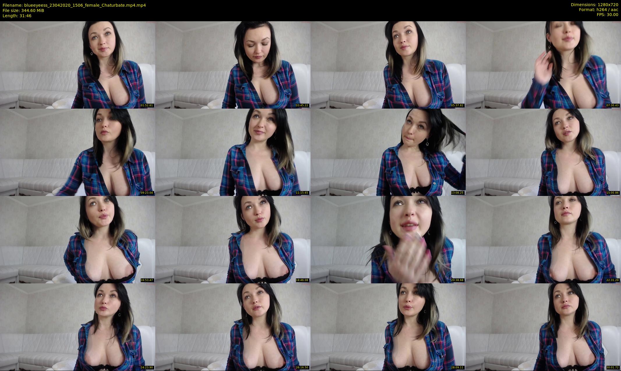 blueeyeess — 32 minute Chaturbate female cam show recording, 720p, Apr 23, 2020