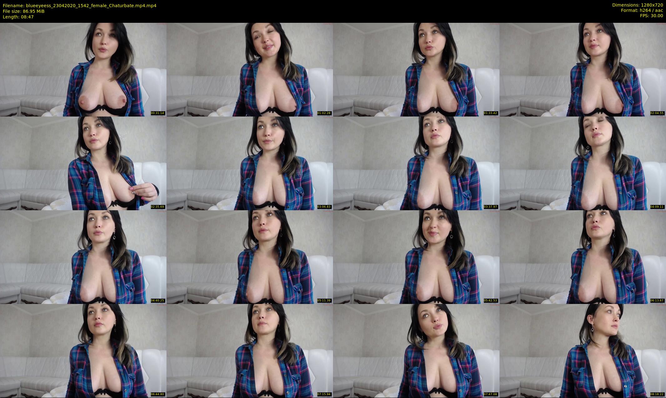 blueeyeess — 9 minute Chaturbate female cam show recording, 720p, Apr 23, 2020