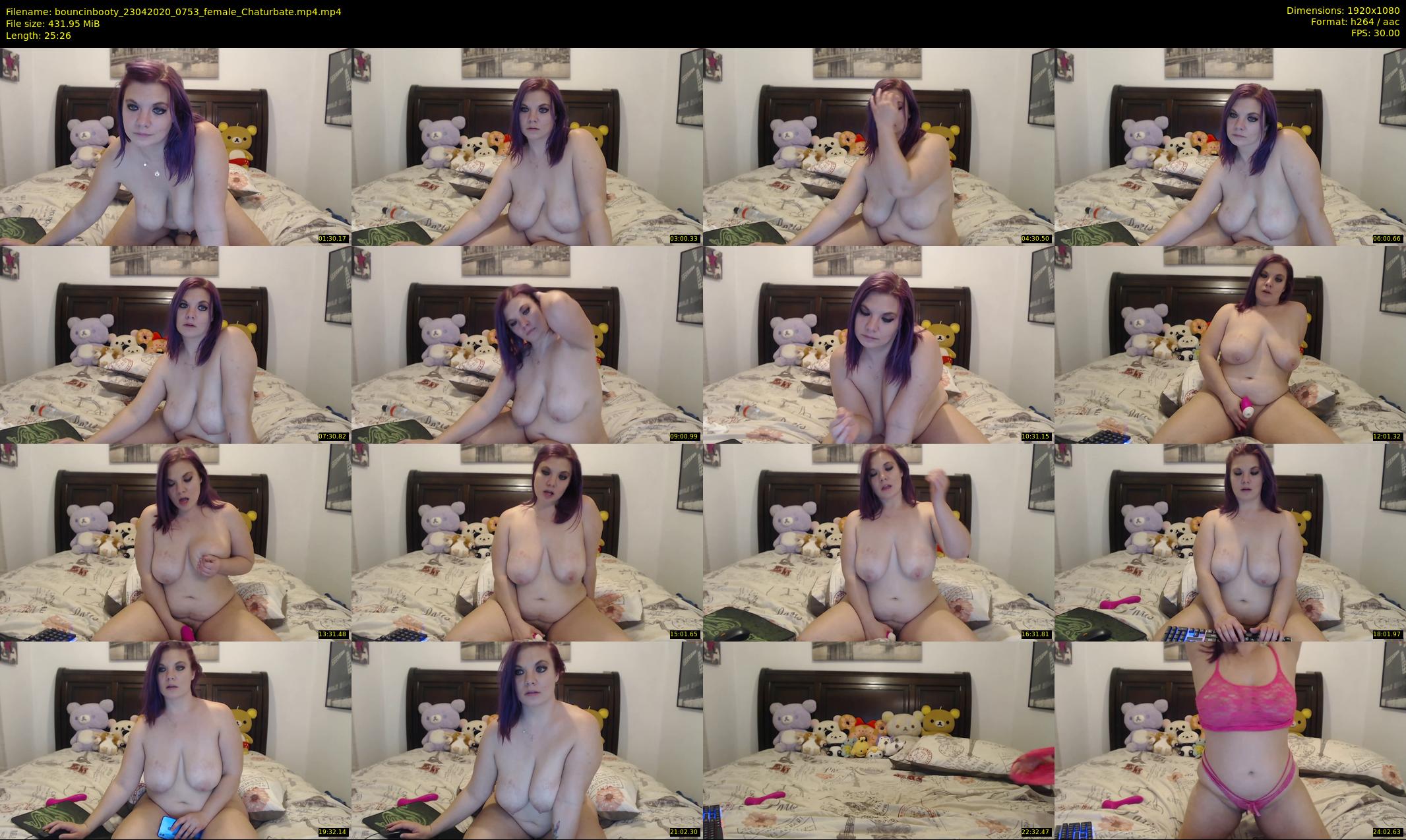 bouncinbooty — 26 minute Chaturbate female cam show recording, 1080p, Apr 23, 2020