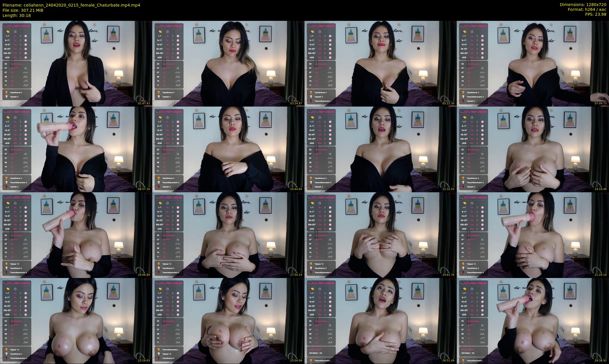 celiahenn — 31 minute Chaturbate female cam show recording, 720p, Apr 24, 2020