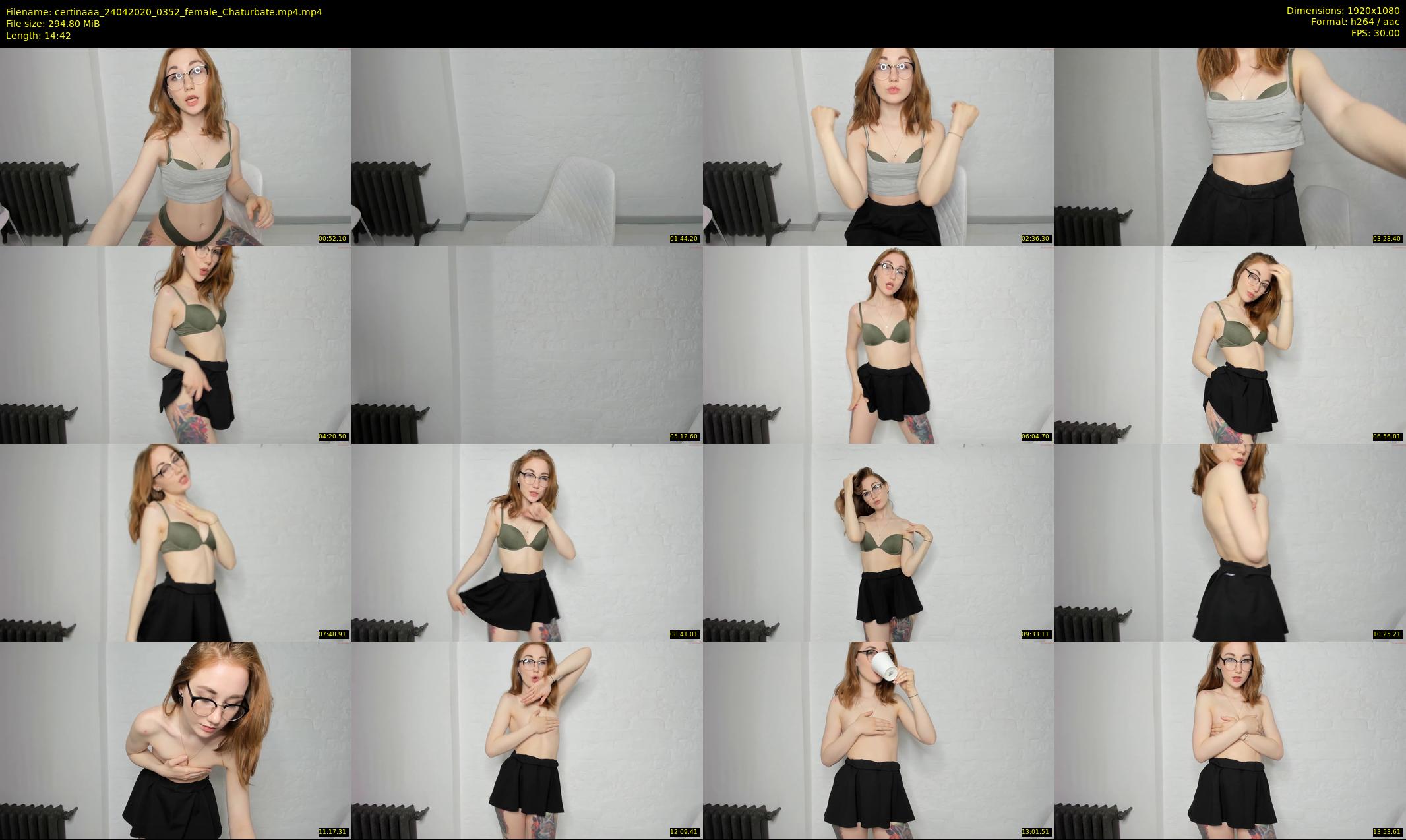 certinaaa — 15 minute Chaturbate female cam show recording, 1080p, Apr 24, 2020