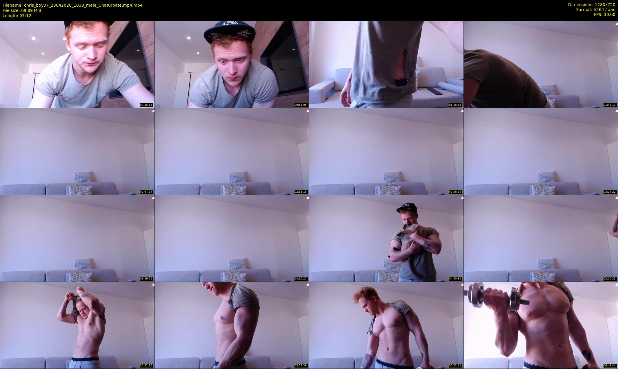 chris_boy37 — 8 minute Chaturbate male cam show recording, 720p, Apr 23, 2020